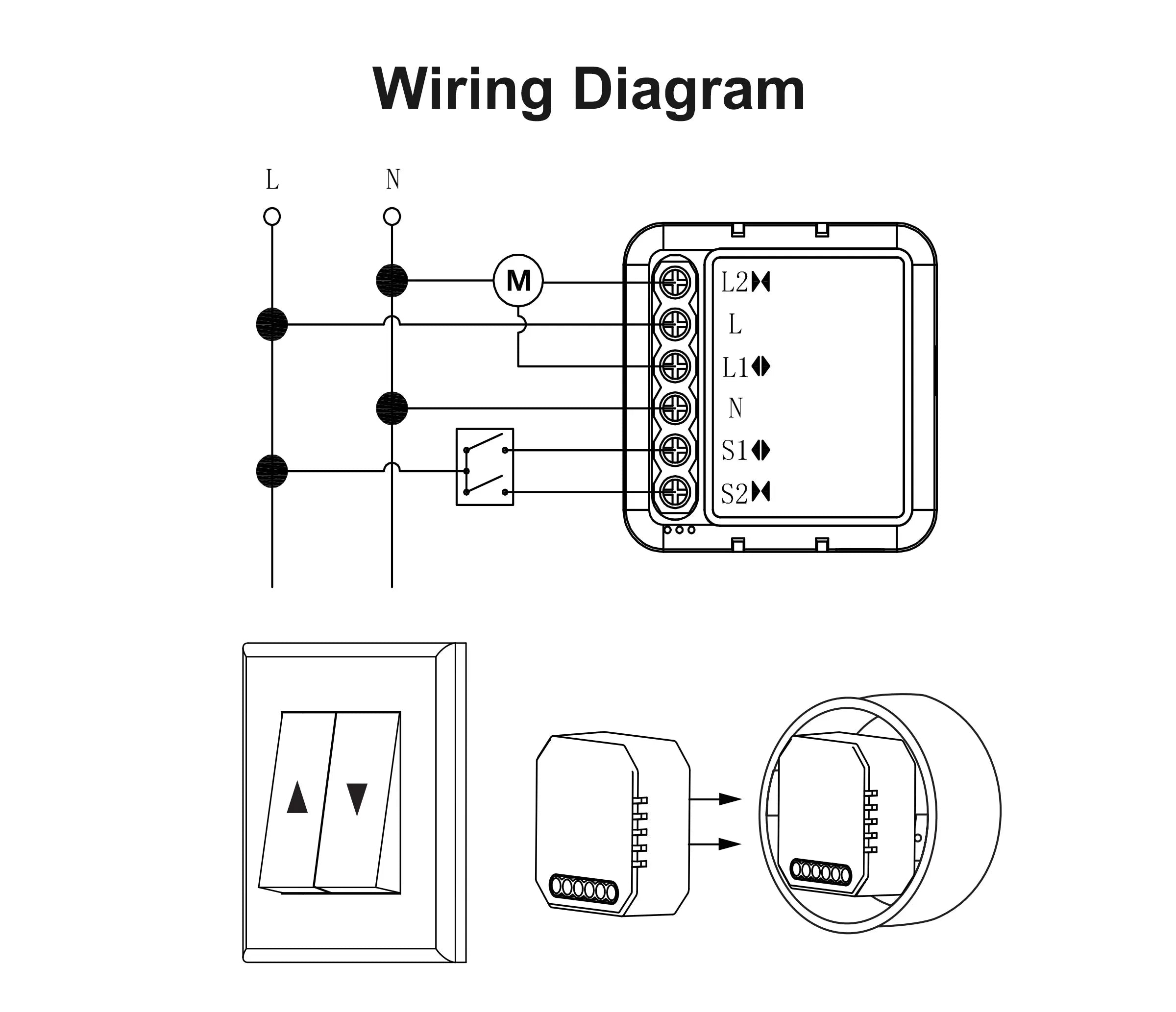 Tuya Curtain Motor Smart Switch ZigBee WiFi RF433 3 Options Roller Blinds Shutter Motor Switch Controller Voice for Alexa Google