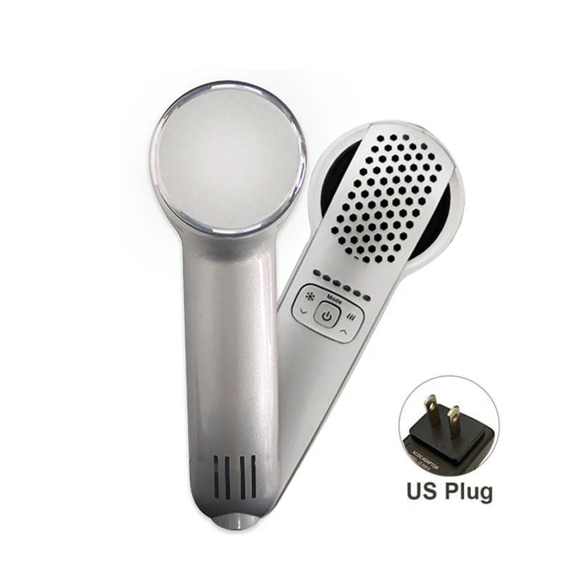 Hot Cold Hammer Home Facial Massager Lead-in Device Skin Lifting Tighten Rejuvenation Anti-aging Moisturizing Beauy Machine