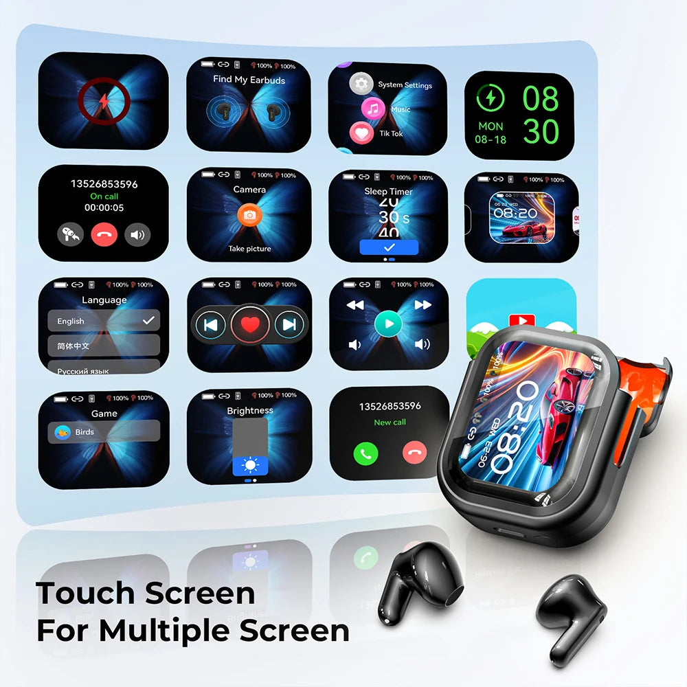 HTC NE20 Wireless Bluetooth Earphones Real Time Translation Earbuds HiFi Sound Noice Reduction Low Latency Sports In-Ear Headset
