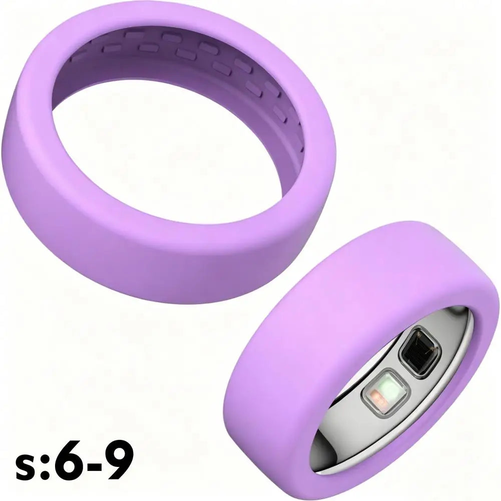 Silicone Ring Cover for Oura Ring 5 4th Generation Protective Case Compatible with Samsung Smart Ring