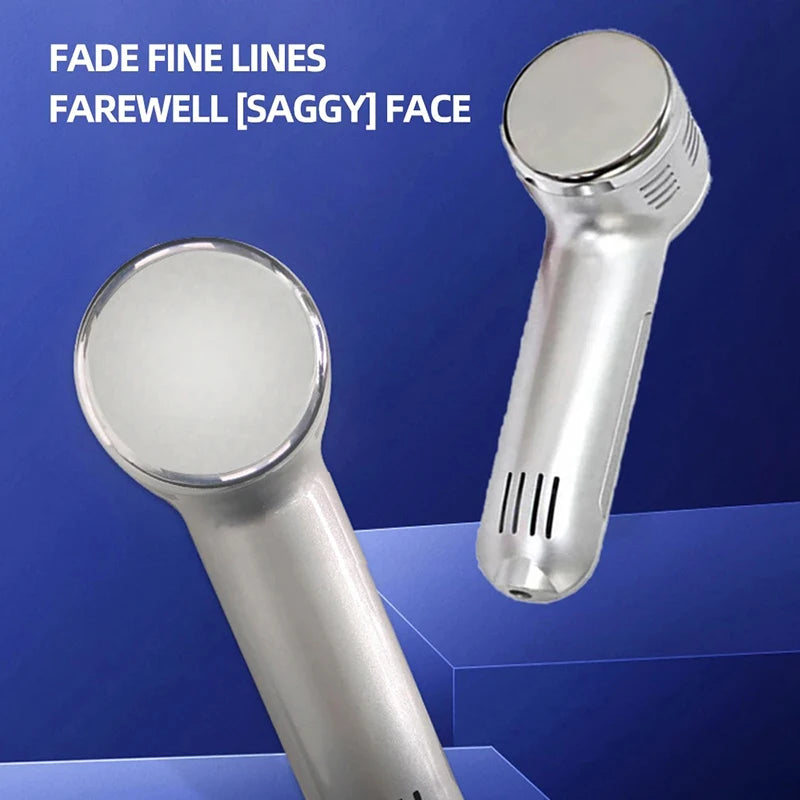 Hot Cold Hammer Home Facial Massager Lead-in Device Skin Lifting Tighten Rejuvenation Anti-aging Moisturizing Beauy Machine