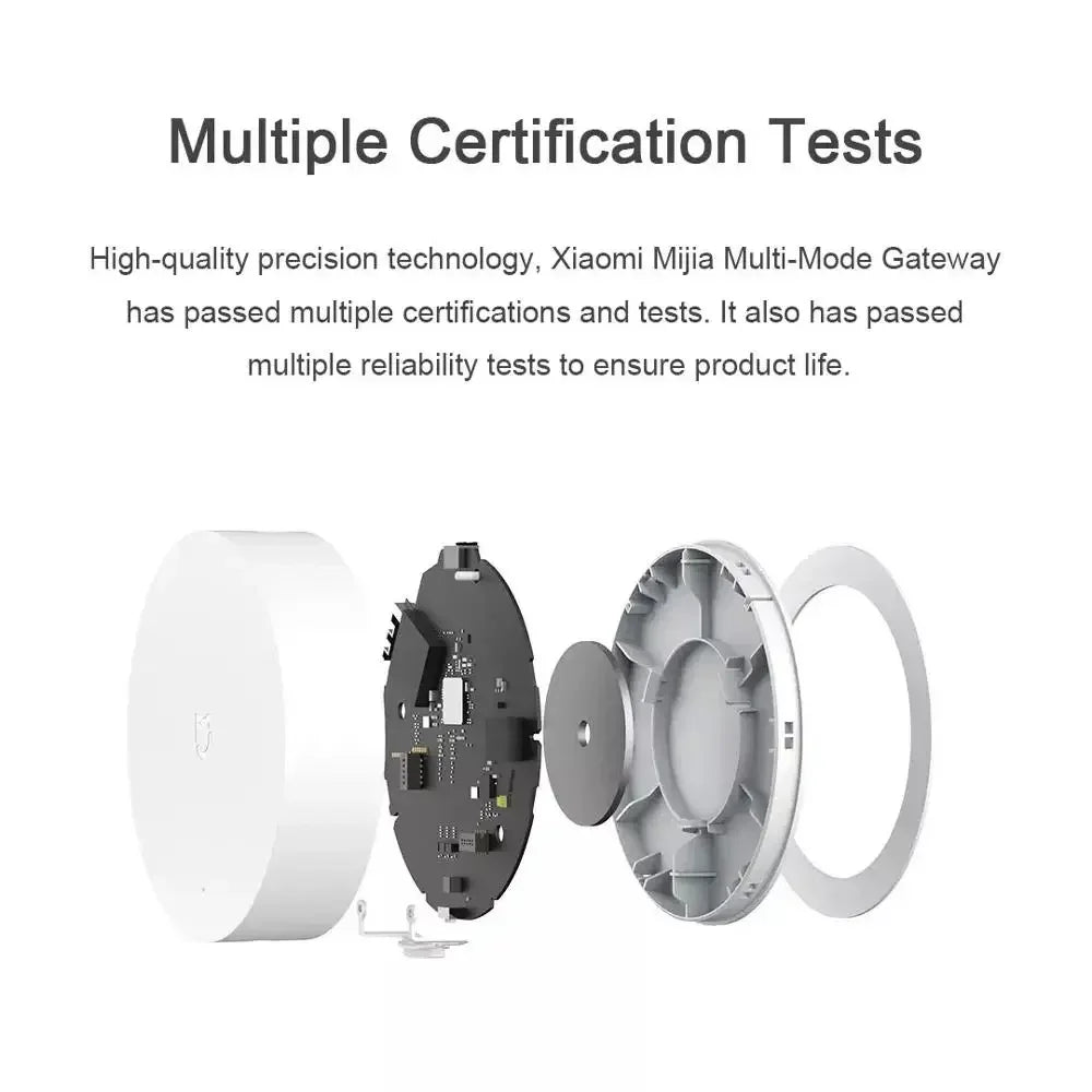 China Version Xiaomi Mijia Smart Multi-Mode Gateway Controlled By Voice Remote Control And Automation Smart Linkage Mesh Hub
