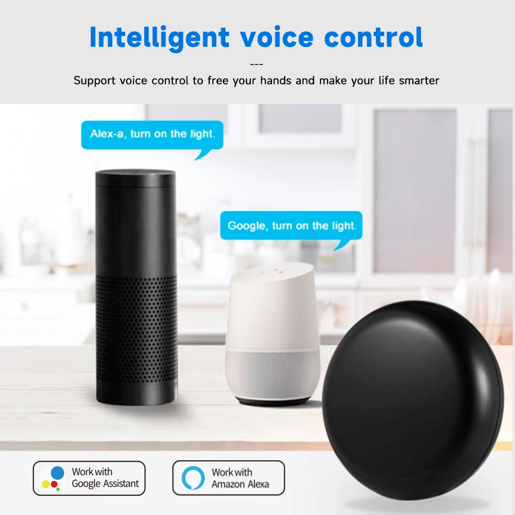 Tuya Zigbee IR Smart Home Remote Control Universal Infrared Air Conditioner Controller Works with Alexa And Google Home