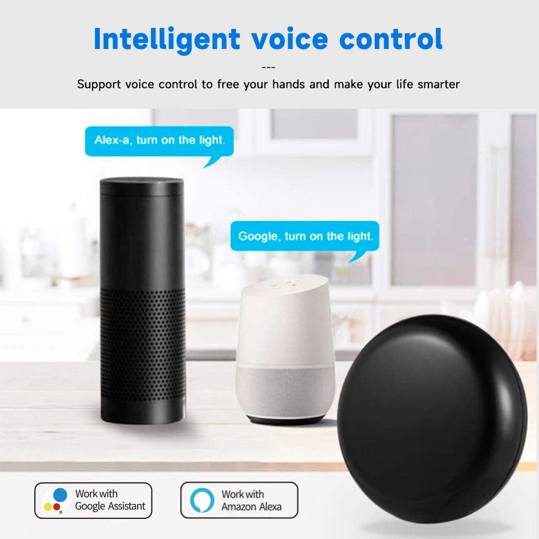 Tuya Zigbee IR Smart Home Remote Control Universal Infrared Air Conditioner Controller Works with Alexa And Google Home