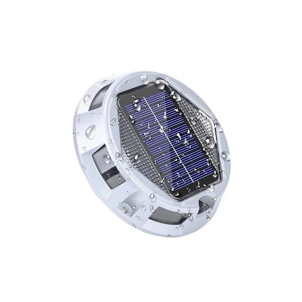 1/2/4PCS RGB Solar Ground Lights Solar Lights Outdoor IP68 Waterproof Solar Powered Landscape Lighting for Garden Yard Pathway