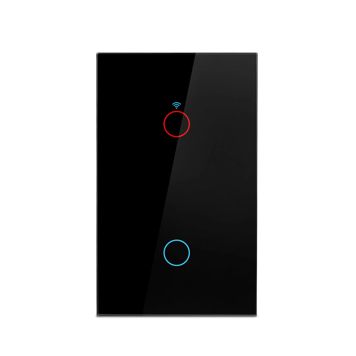 Smart Switches US Neutral Wire/No Neutral Wire Required 1/2/3/4 Gang Light WiFi Touch Switch Works with Tuya Smart Life App