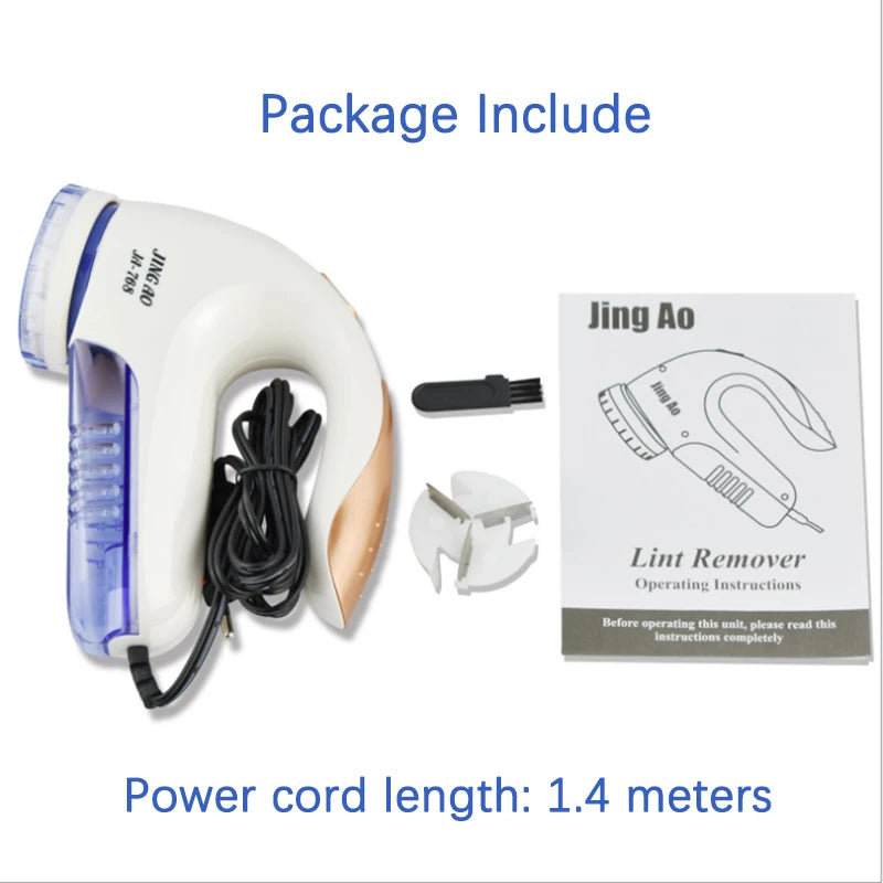Portable Lint Remover EU Plug Electric Clothes Fuzz Shaver Lint Pellet Sweaters Curtains Carpet Clothing Lint Pellet Cut Machine