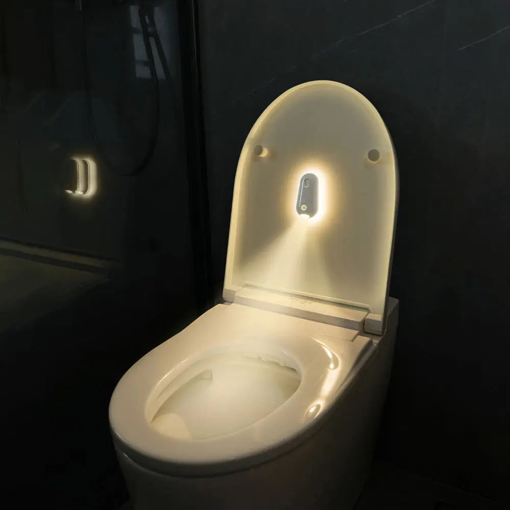 2 in 1 Toilet Sensor Light with UV Sterilization ，3 brightness levels ，120° Sensing Angle for  Home Toilet Use
