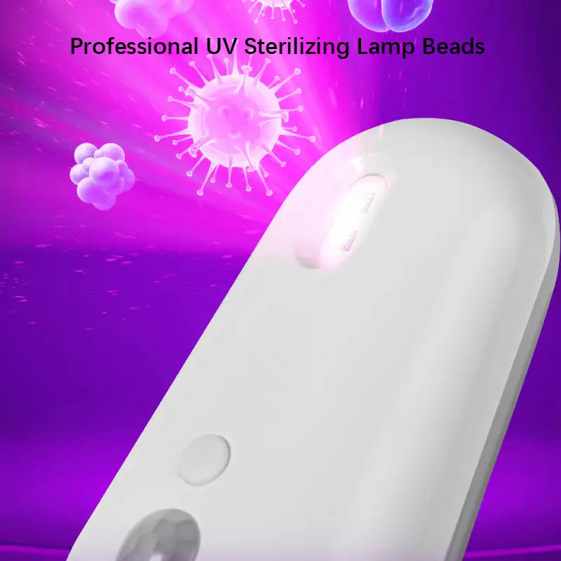 2 in 1 Toilet Sensor Light with UV Sterilization ，3 brightness levels ，120° Sensing Angle for  Home Toilet Use