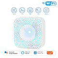 Tuya ZigBee/WiFi Air Quality Detector PM2.5 Formaldehyde VOC CO2 Temperature Humidity 6in1 Smart Air Box Sensor Via Alexa Google