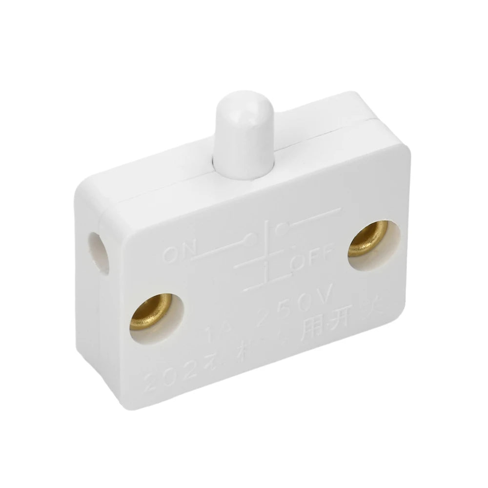 1/3PCS AC 250V Push Switches Door Switches Auto Switche Closet Light Switche Cabinet Door Switche Automatic Reset Push Switches