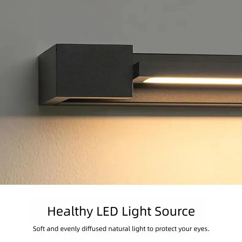 Latest 2026 Rotatable Adjustable LED Wall Lamp,IP65 Aluminum Long Strip Sconce for Bedroom Computer Room Villa Store Interior