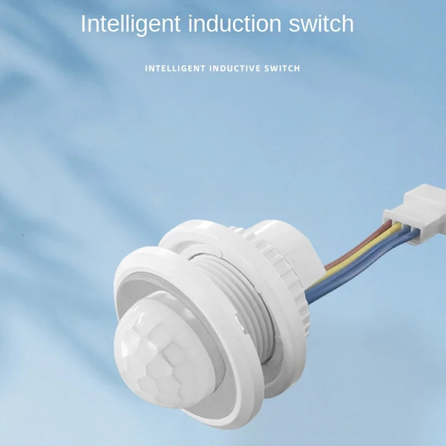 PIR Sensor Light Switch Detector Smart Switch LED 110V 220V PIR Infrared Motion Sensor Switch Auto on Off with Adjustment
