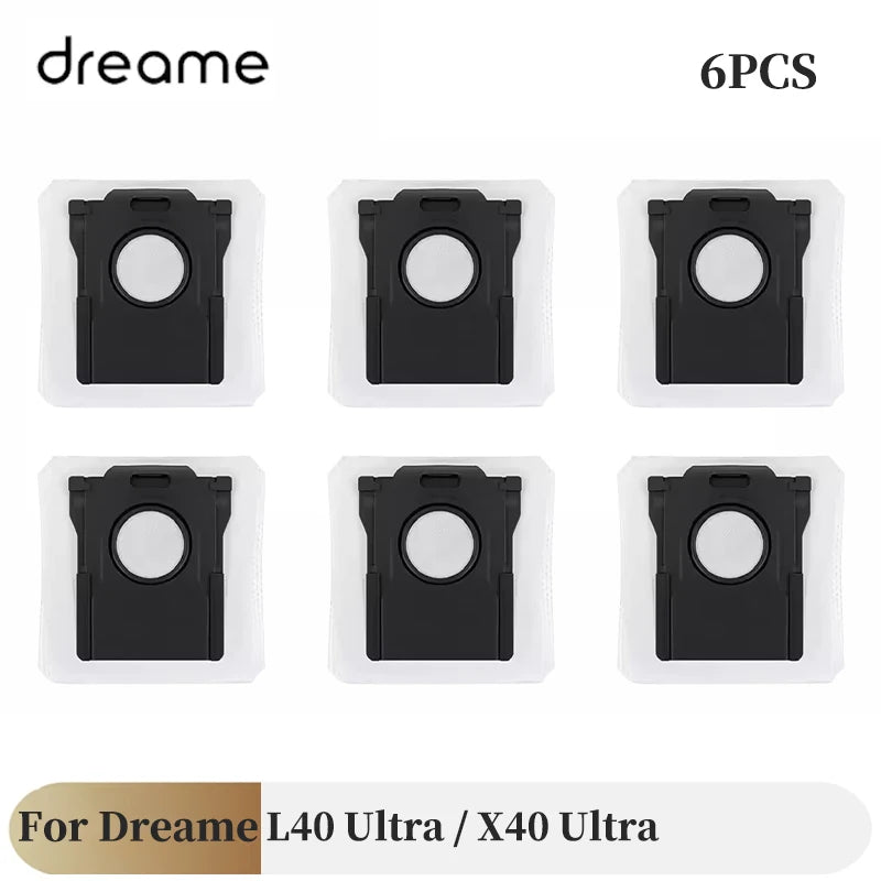 For Dreame L40 Ultra / X40 Ultra Vacuum Cleaner Accessories Main Side Brush HEPA Filter Mop Cloths Dust Bag Spare Parts