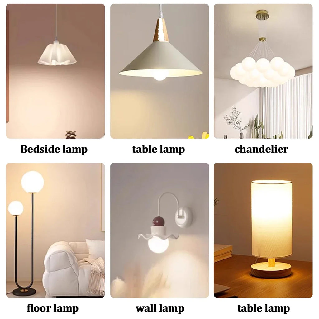 12Pack Lámpara Led Bulb E14 E27 B22 Energy Saving Globe Bulb Lamp 220V 3W 5W 6W 7W Led Warm Cold Light for Living Room Bedroom