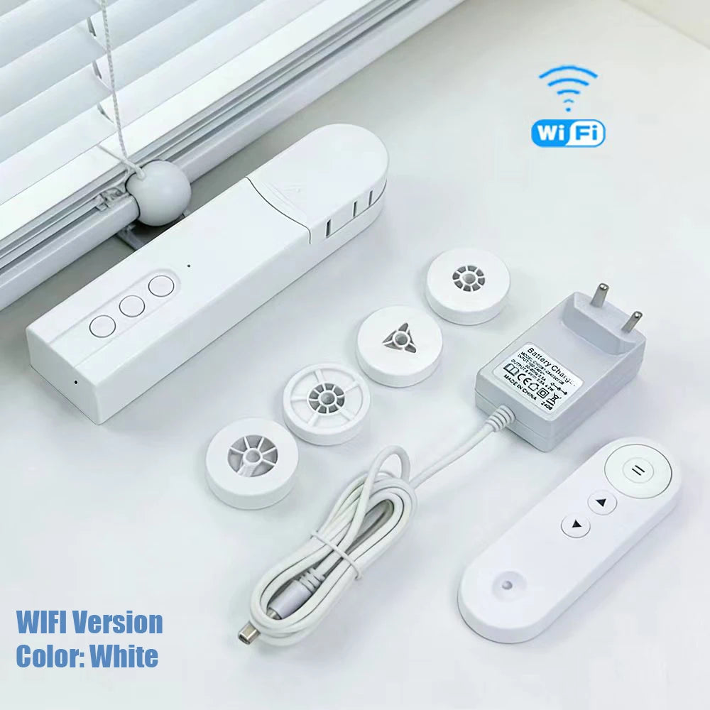 WIFI Smart Blind Motor Zigbee Automatic Electric Roller Shutter Shadows Control Curtain Driver works with APP