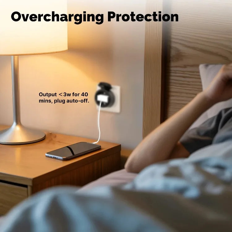 Tuya WiFi Smart Plug 16A EU Socket, Outdoor Waterproof Smart Outlet with Energy Monitor, Works Alexa Google Home