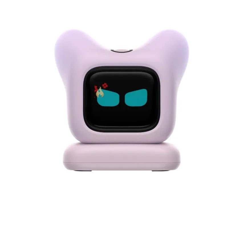 Dual Use Car & Home AI Pet Robot Dynamic Expression Voice Interaction Magnetic Fast Charging Smart Companion Toy For Boys Girls