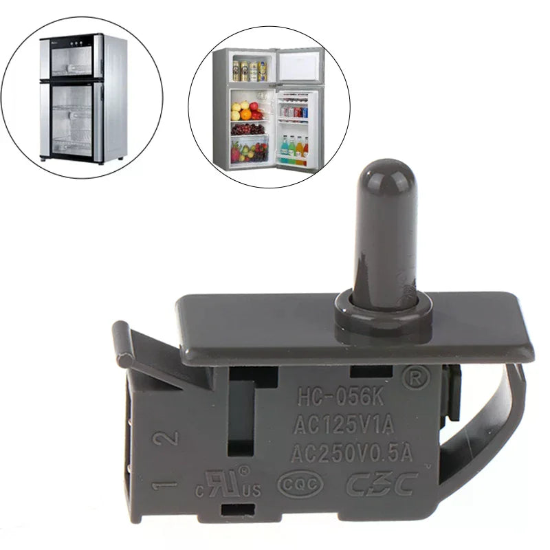 Refrigerator Door Freezer Door Switch Refrigerator Spare Parts Door Light Control Normally Closing Push Button Switch