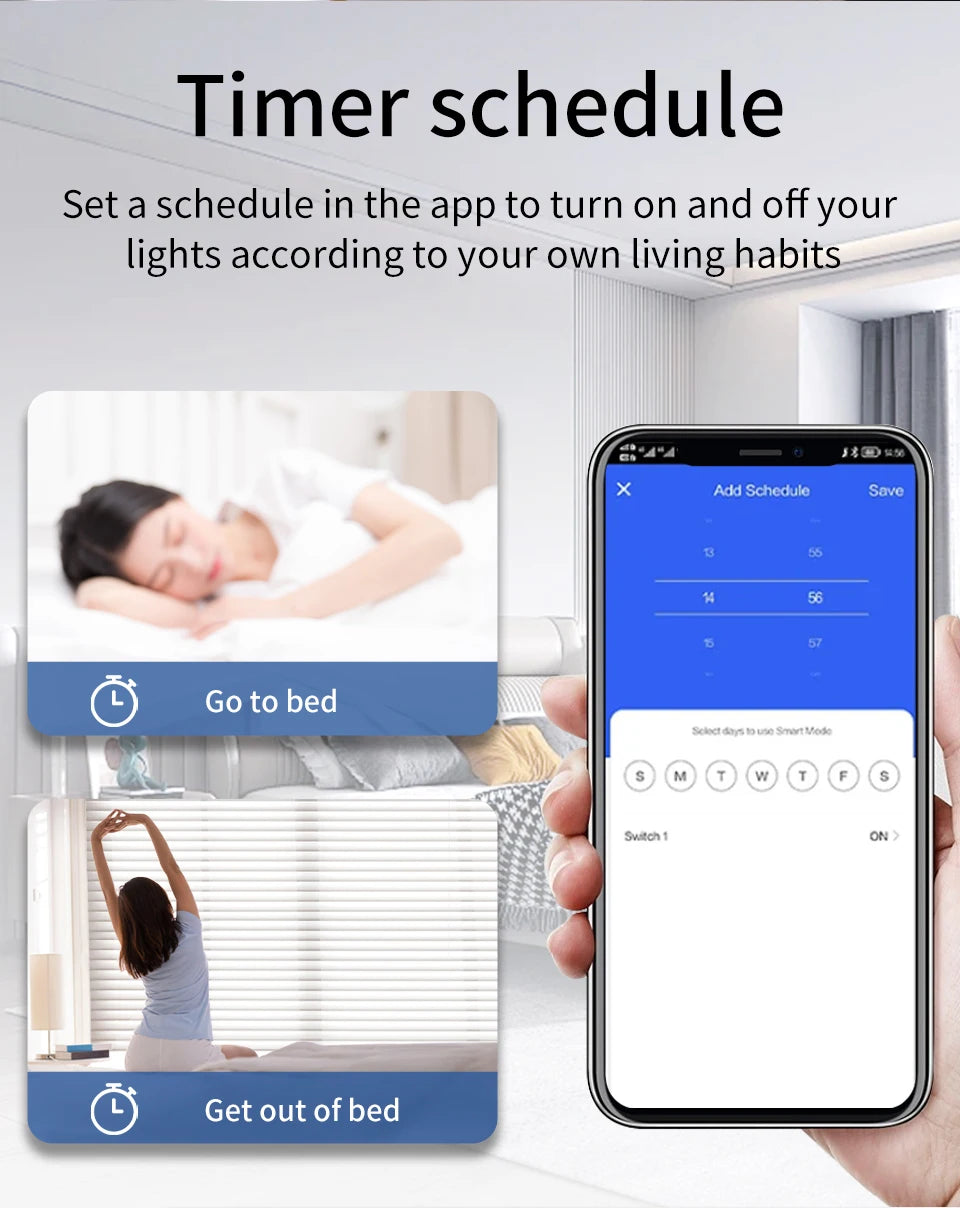 Tuya ZigBee Smart Switch Intelligent Remote Module AC100-240V 1/2/3CH Relay Breaker Smart Life App Works with Alexa Google Home
