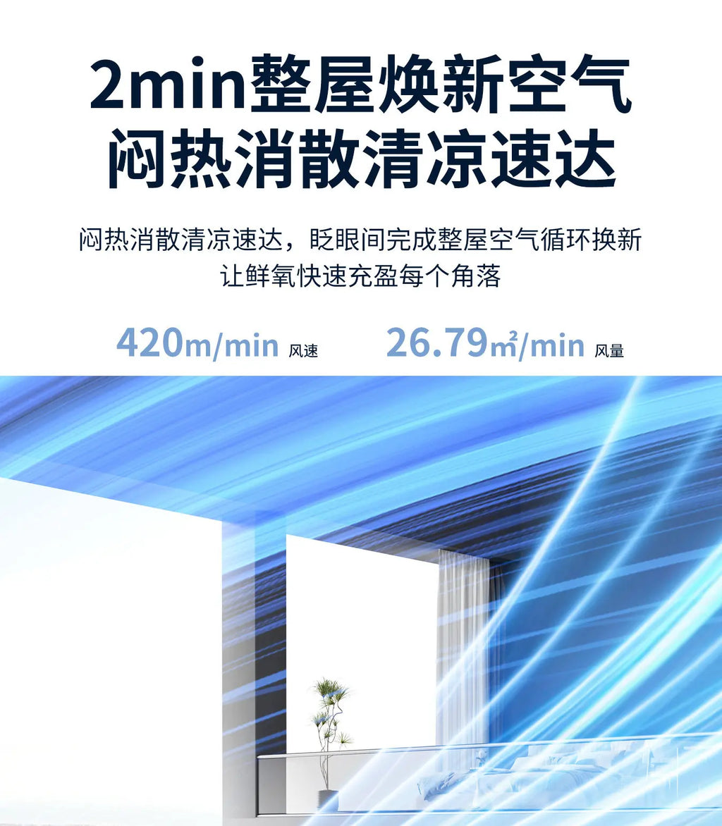 Smart Voice Control Tower Fan with Aromatherapy Energy Saving 12H Timer Adjustable Stand Pure Copper Motor Air Circulator