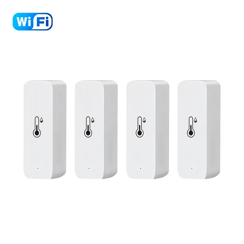1/2/4/8 Tuya Wifi Zigbee Smart Temperature Humidity Sensor APP Remote Monitor Control SmartLife Work with Alexa Google Assistant