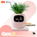 Gen1 Tuya Ivy Smart Planter,Endless Fun Over 49 Rich Expressions,7 smart sensors,AI Chips Make Raising Plants Easy and Fun
