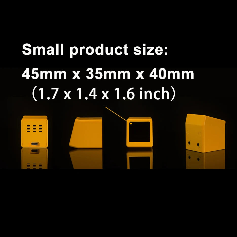 Lower Power Consumption BTC Solo Lottery Miner for computer nerd Smart TV Hashrate1060KH/s ESP32  gift home silent Desktop Clock