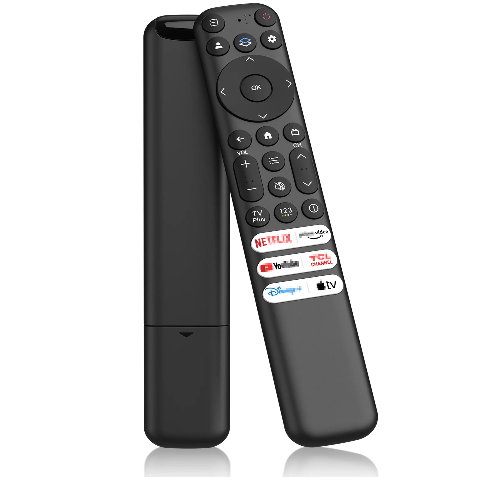 For TCL Google TV Remote Control RC813 For TCL QM8/QM7/S5/S4/S3/Q7/Q6/Q5 4K UHD HDR LED QLED QD-Mini LED Full-HD Smart TVs