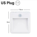 LED Night Light EU US UK AU Plug In Smart Motion Sensor Light Wall Lamp for Home Aisle Hallway Stair Kitchen Bedroom Night Lamp