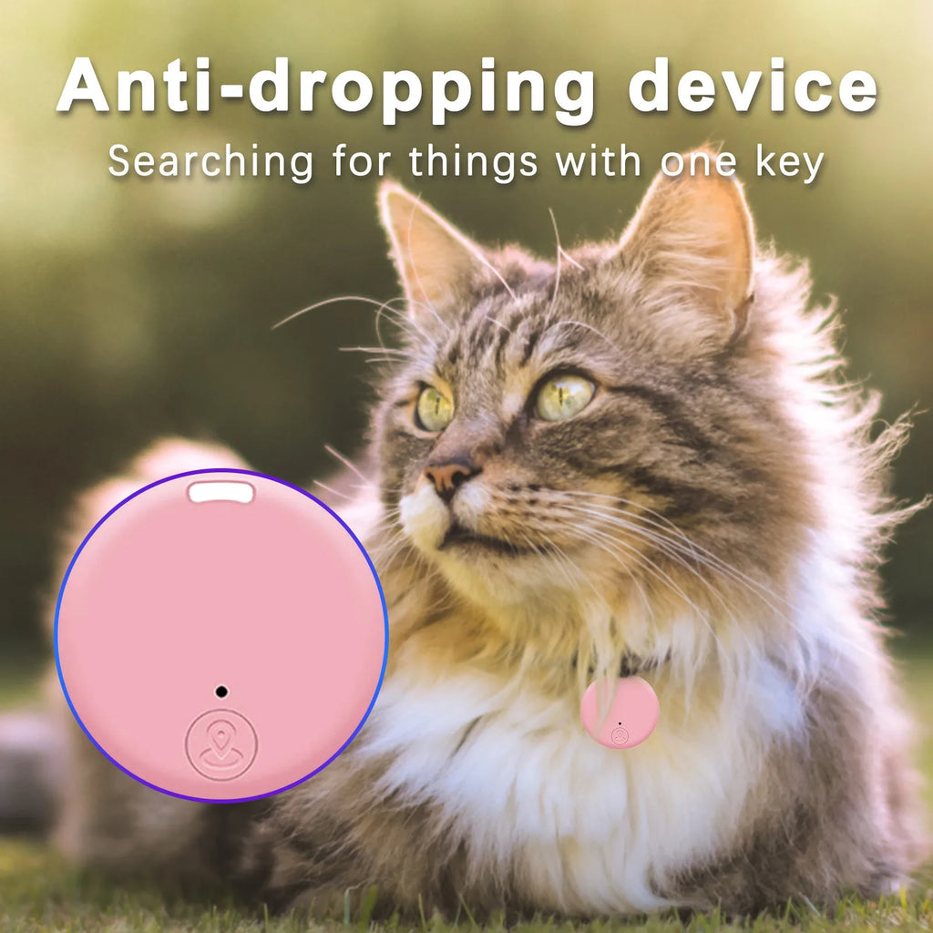 Mini Bluetooth Tracker Smart Anti-Lost Anti-Theft Reminder Portable Wireless Tracker Two-Way Alarm for Keys Wallet Pets Kids