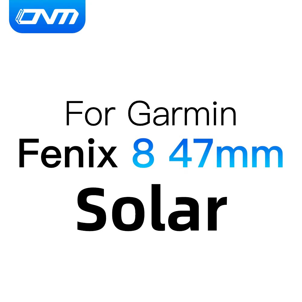 9H Tempered Glass For Garmin Fenix 8 7X 6X Pro 7 6 7S 6S 5 5S Solar AMOLED Screen Protector Glass Anti-scratch Film Accessories
