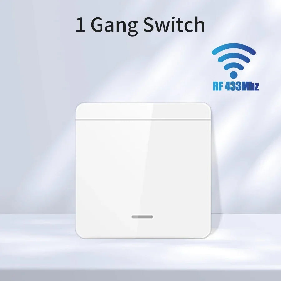 Tuya Smart WiFi Switch Smart Home Wireless RF 433mhz Smart Switch Wall Switch Smart Life APP Voice Control Via Alexa Google Home