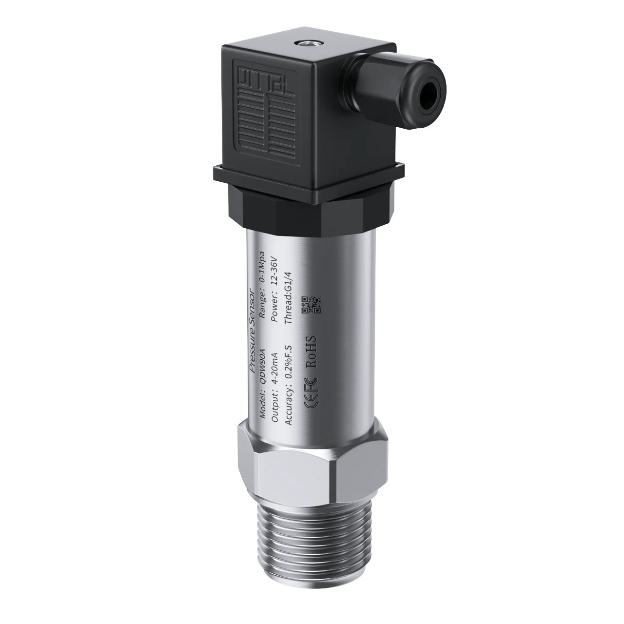 Digital Pressure Transducer 0-20Kpa 0-1Mpa 0-4Mpa Pressure Transmitter 4-20mA M20*1.5 Pressure Sensor 4-20mAPressure Transducer