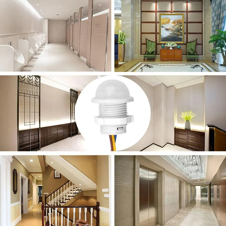 Infrared Body Sensor Switch PIR Sensor Detector Switch 110V 220V Motion Sensor Switch For Home Ceiling Lamp LED Lighting