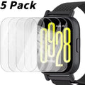 9H Premium Tempered Glass for Xiaomi Redmi Watch 5 Lite Active Smartwatch Screen Protector HD Clear Anti-scratch Protective Film