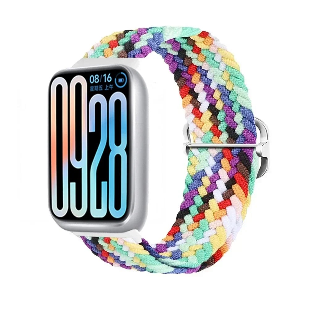Nylon Strap for Xiaomi Mi Band 8 Pro/9 Pro/10 Pro Bracelet Smart Watch Replacement comfortable Wristband for Redmi Watch 4 5 6