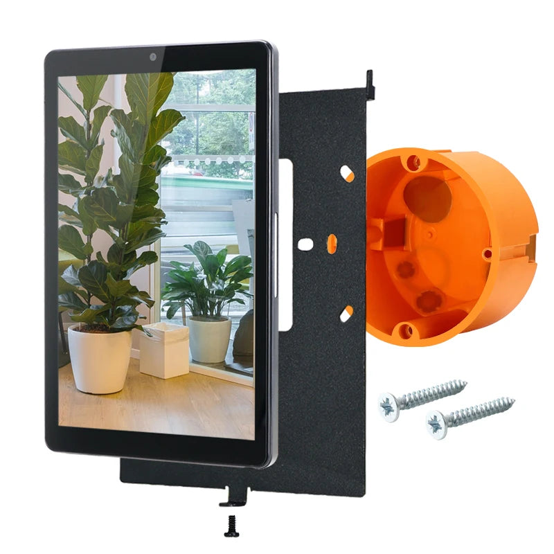 2026 New Wall-Mounted Android 13/14 OS, PoE Tablet Smart Home Control Panel, Built-in Proximity Sensor, RS485, RJ45, Camera, LED