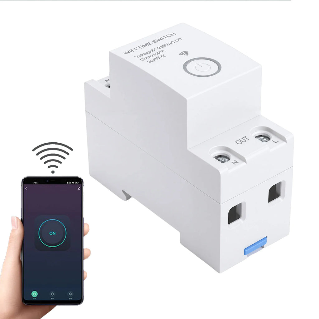 Smart Timer  WiFi Timer  2P 40A Programmable APP Control Voice Control Smart Time  for Home