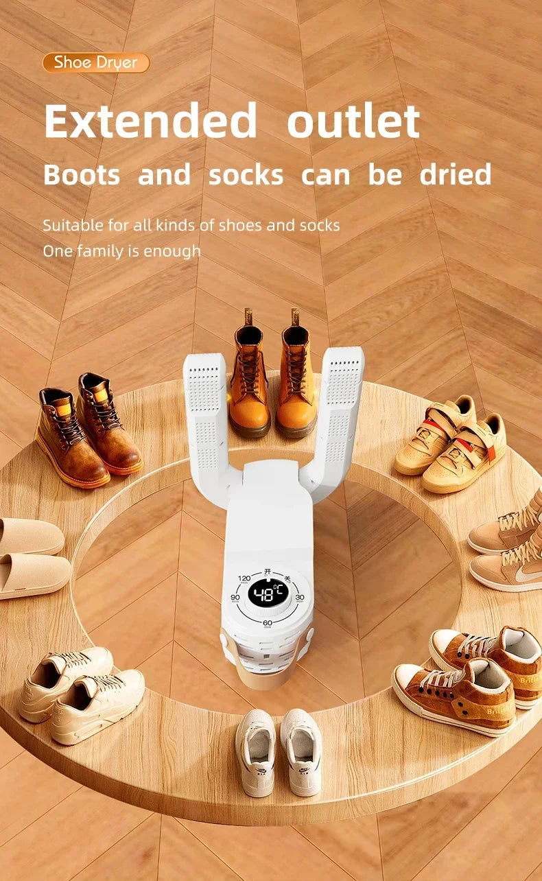 Smart Shoe Dryer Home Portable Shoe Warmer Drying Adjustable Gloves Effortlessly Outdoor Gear  And Dormitory Shoe Dryer Shoes