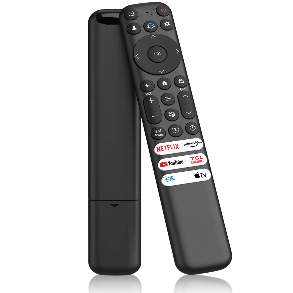For TCL Google TV Remote Control RC813 For TCL QM8/QM7/S5/S4/S3/Q7/Q6/Q5 4K UHD HDR LED QLED QD-Mini LED Full-HD Smart TVs
