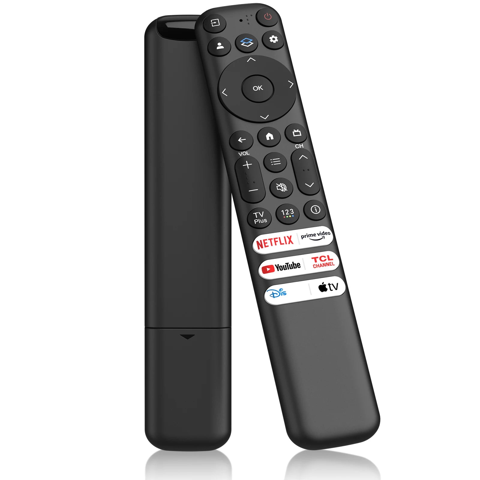 For TCL Google TV Remote Control RC813 For TCL QM8/QM7/S5/S4/S3/Q7/Q6/Q5 4K UHD HDR LED QLED QD-Mini LED Full-HD Smart TVs