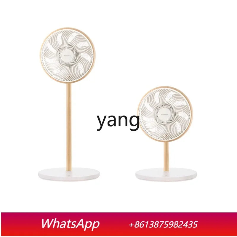 LH Smart Home Noiseless Standing Vertical Dual-Use 3D Turbine Floor Electric Fan