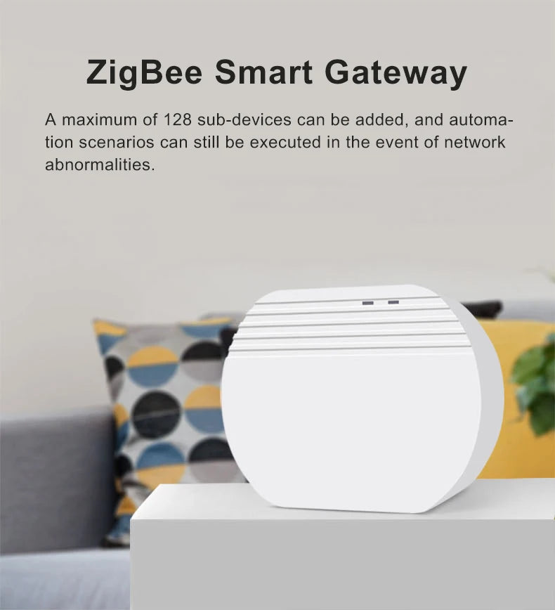 ZigBee 3.0 Smart Gateway Hub Wireless Bridge eWeLink APP Smart Home Automation Works With Alexa Google Assistant Alice