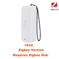 Zigbee 3.0 IP65 Waterproof Temperature Humidity Sensor Indoor Outdoor Compatible with Alexa Yandex Zigbee2MQTT Home Assistant