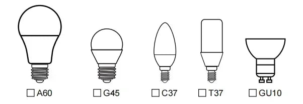 RGB Smart LED Bulb Dimmable Tuya Gu10 C37 A60 T37 E14 E27 B22 Light Wifi Magic Lamp AC 110V 220V Works with Alexa Google Home