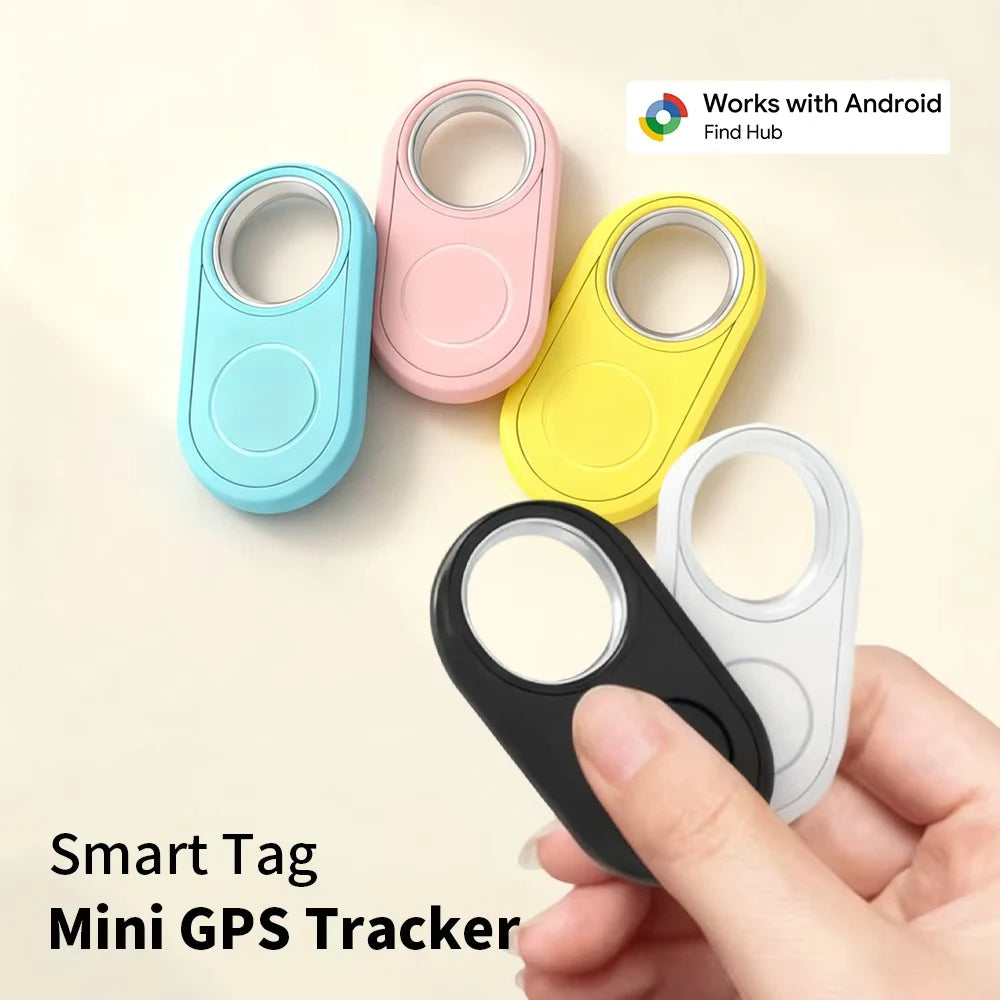 Android Tracker Long-Distance Finder Portable Anti-lost Device for Google's Find Hub App Locate Smart Tag for Pixel Motorola GMS