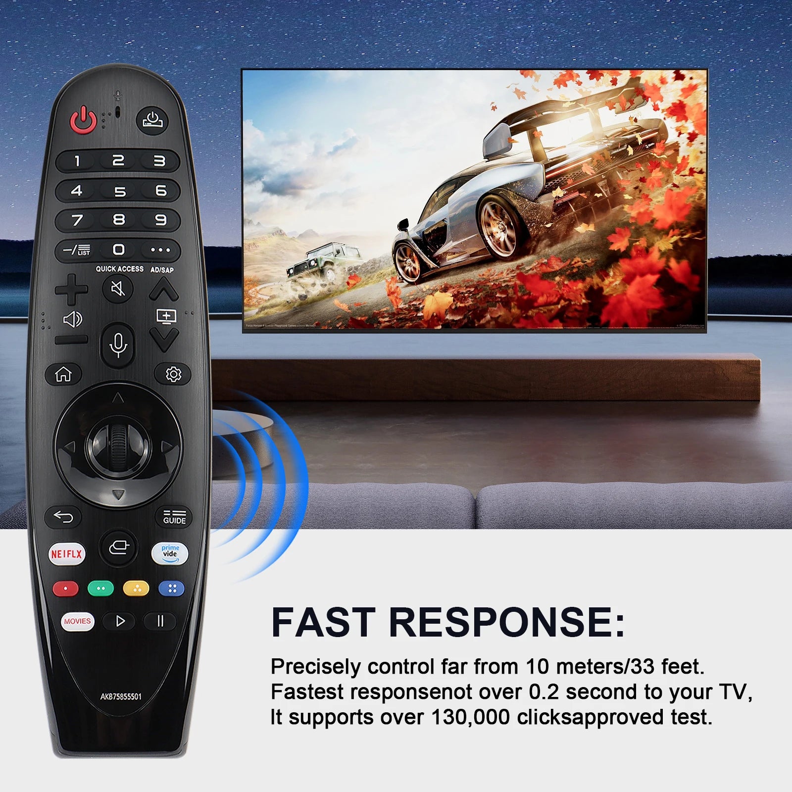 Universal Remote Control for Lg Smart Tv Magic Remoteno Voice Function No Pointer Function Compatible with All Models for Lg Tv