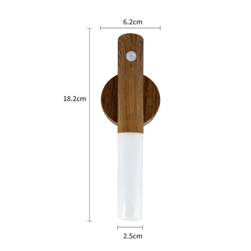 LED Night Light USB Charging Intelligent Human Induction For Bedside Cabinet Home Wardrobe Lighting Motion Sensor Light Led Lamp