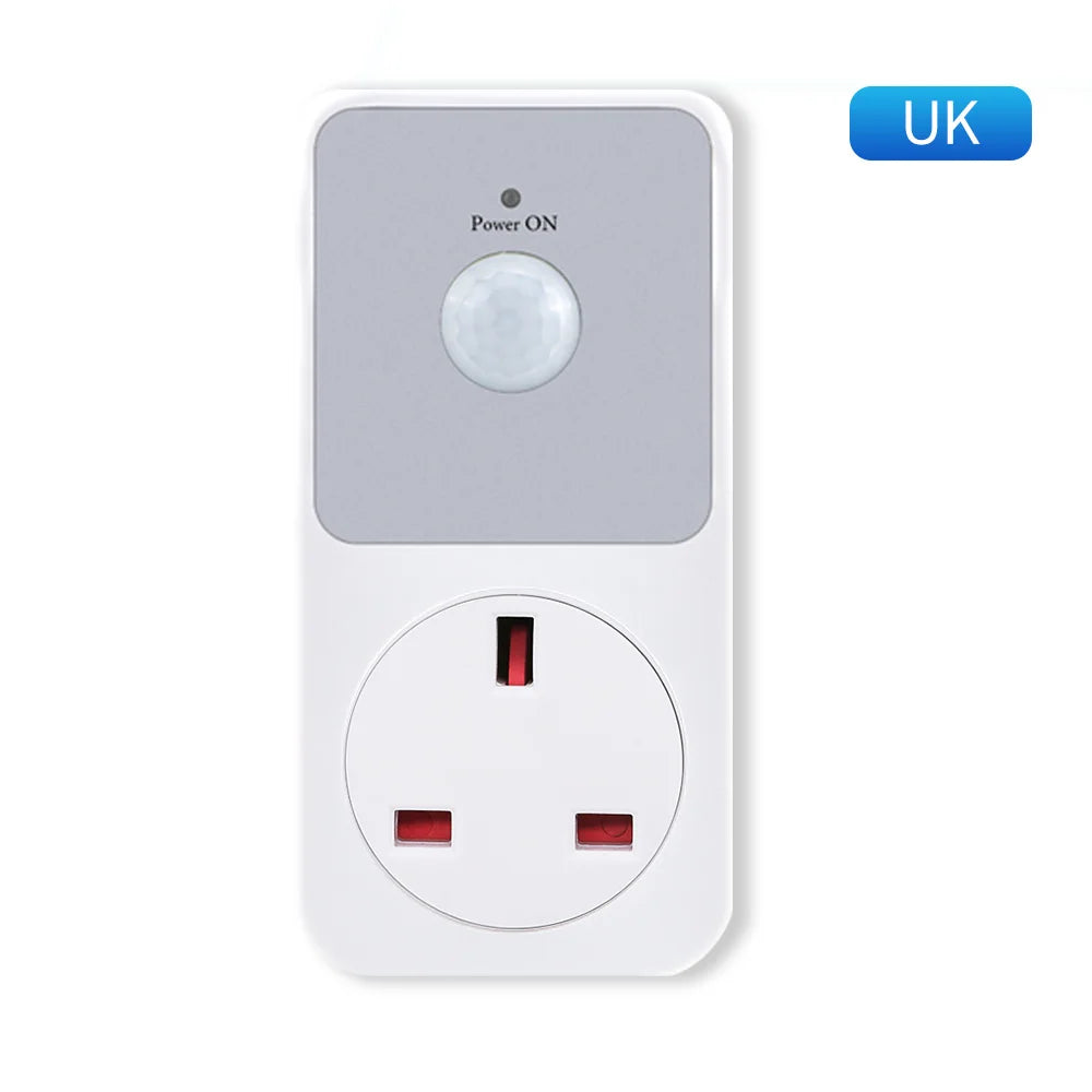 Automatic Induction PIR Infrared Sensor Socket Night Lamp Holder 110-240V 120° Degree Wide Angle Automatic Induction EU FR US UK